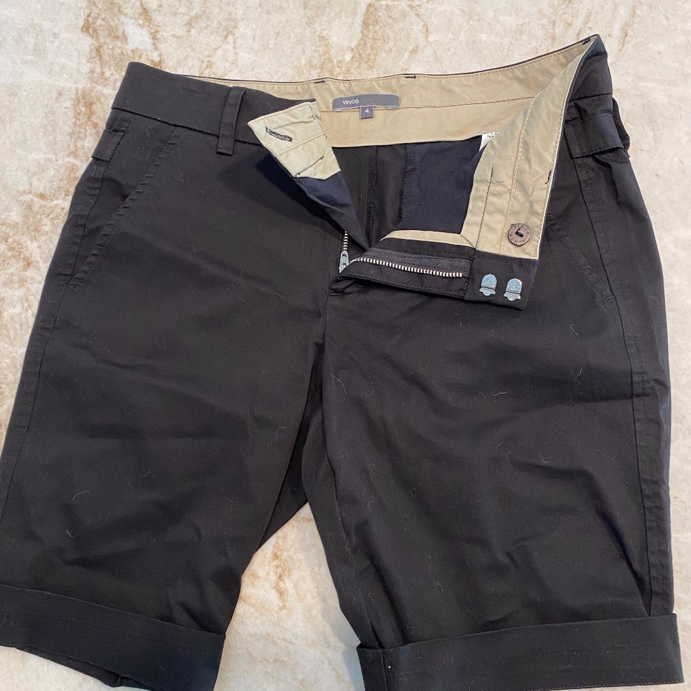 Vince Women's Black Shorts